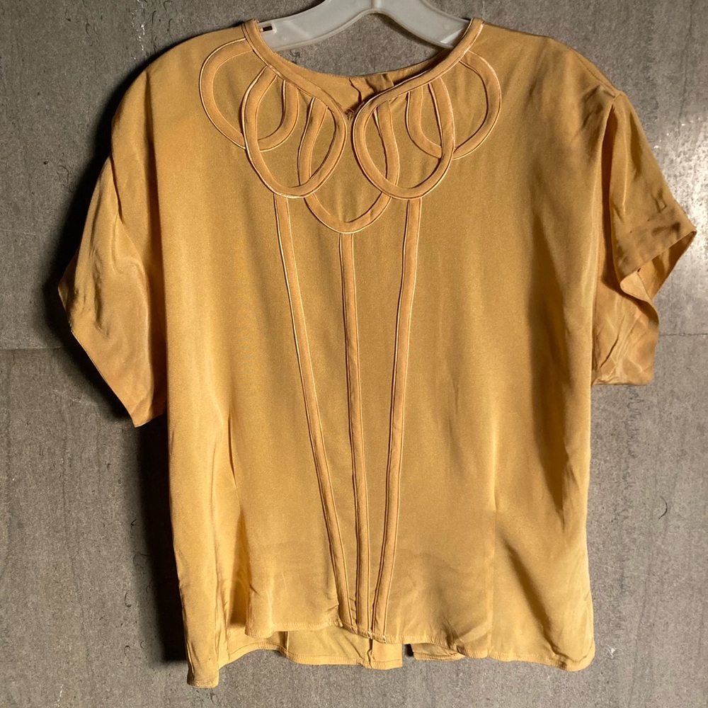 Vintage 1950s Rayon Top